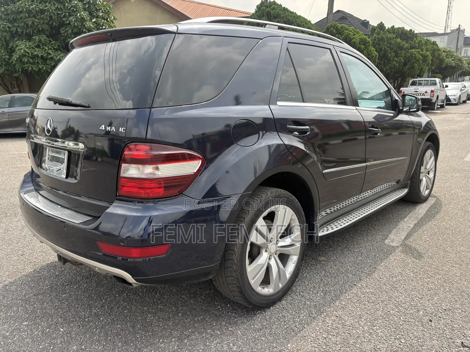 Mercedes-Benz M Class ML 350 4Matic 2011 Blue