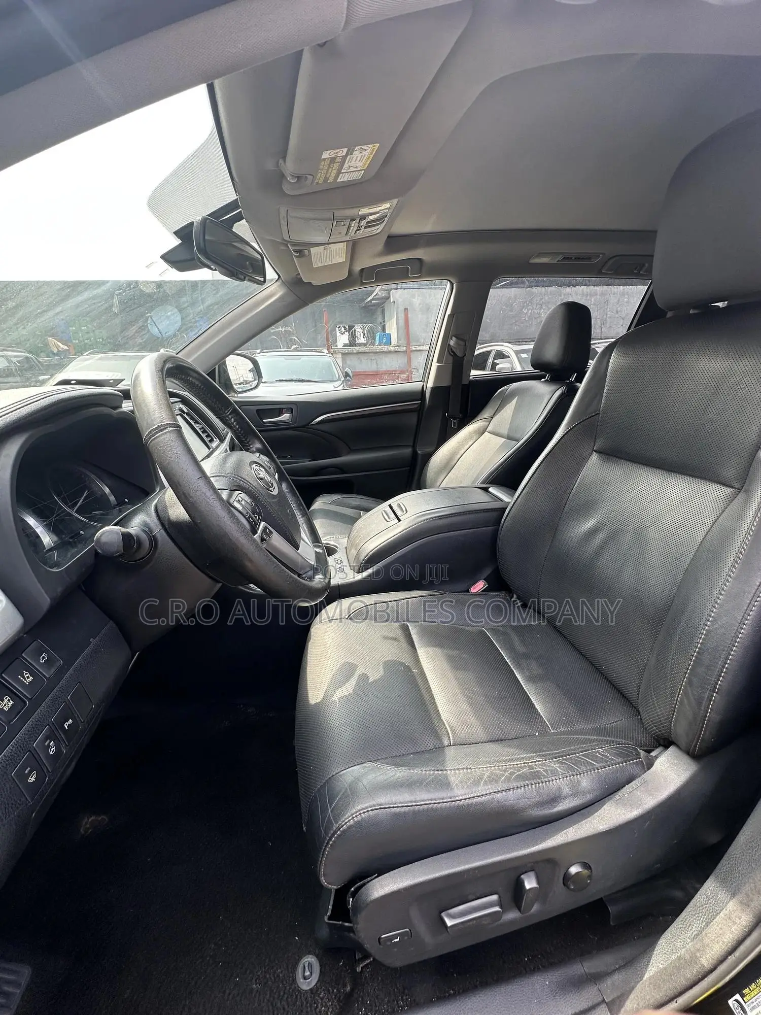 Toyota Highlander Limited 4dr SUV AWD (3.5L 6cyl 6A) 2015 Black