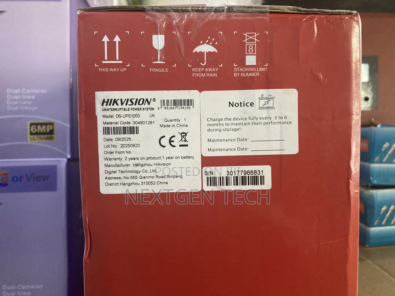 Hikvision Ds-Ups1000 1000va/600w