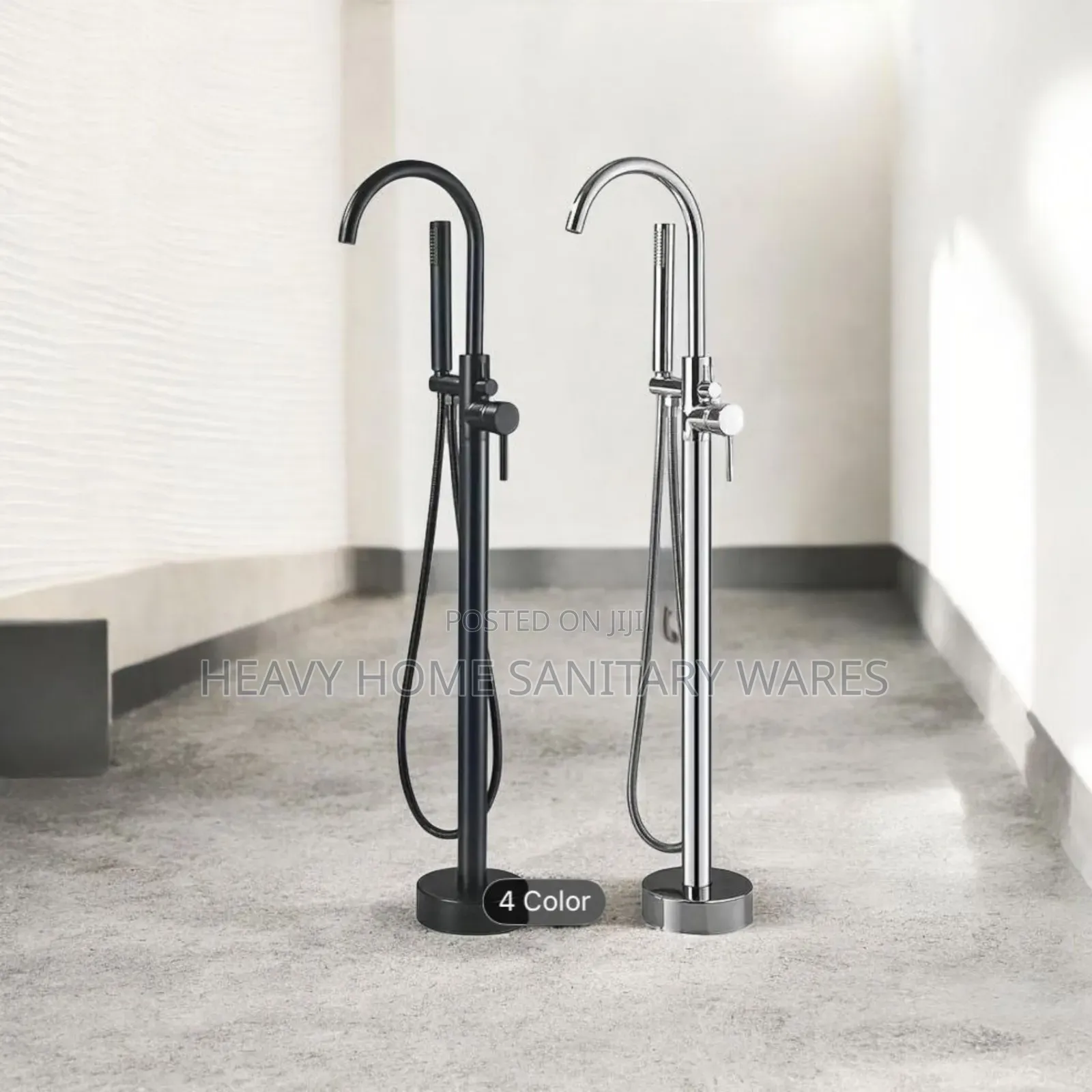 Luxury Bath Mixer Tap (Hot Cold Water)