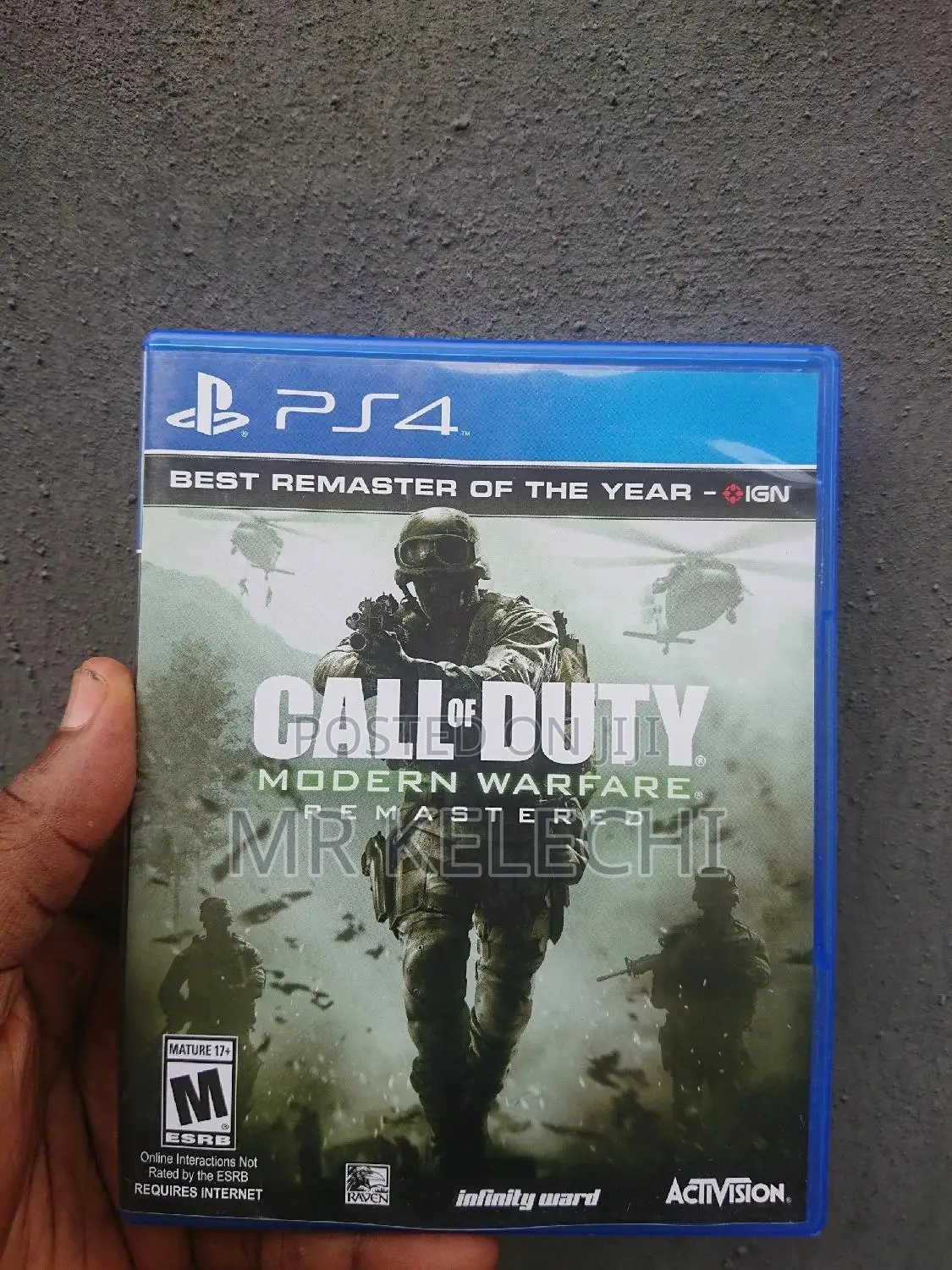 Call of Duty: Modern Warfare Remastered (Offline) for Ps4/Ps5