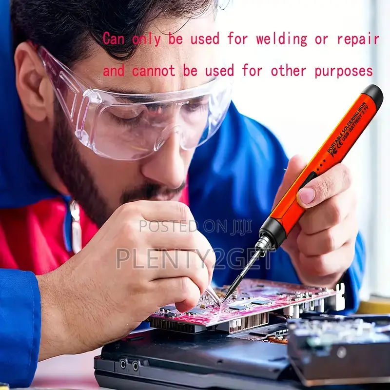 Usb or Battery Dual-Use Soldering Iron, 3-Speed Temperature Adjustable