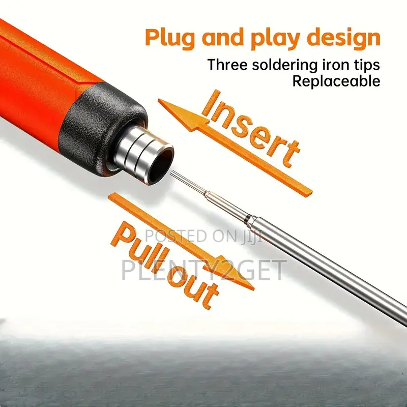 Usb or Battery Dual-Use Soldering Iron, 3-Speed Temperature Adjustable
