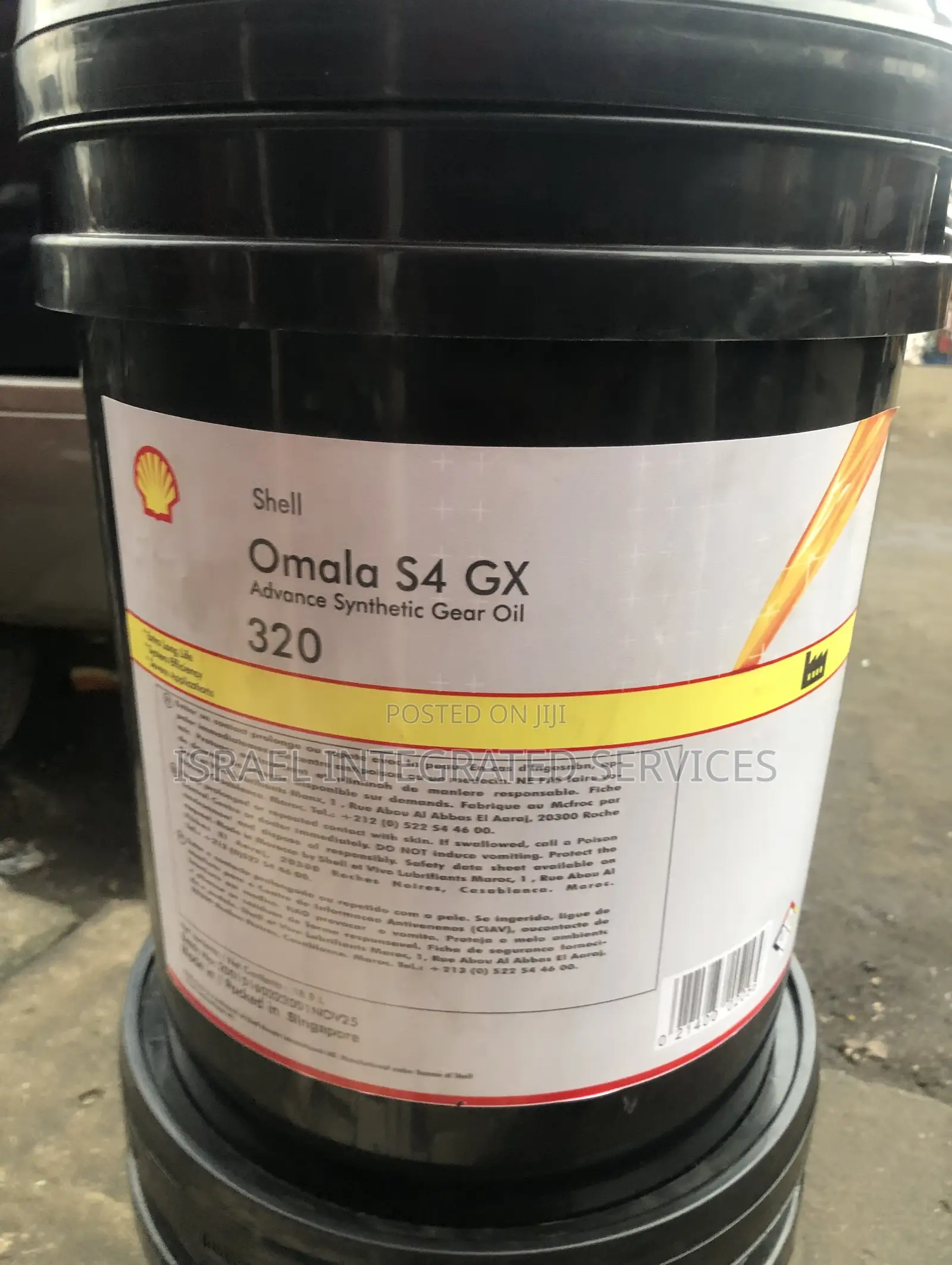 Shell Omala S4 Gx 320 Synthetic Gear Oil Heavyduty Industrial Gear Oil
