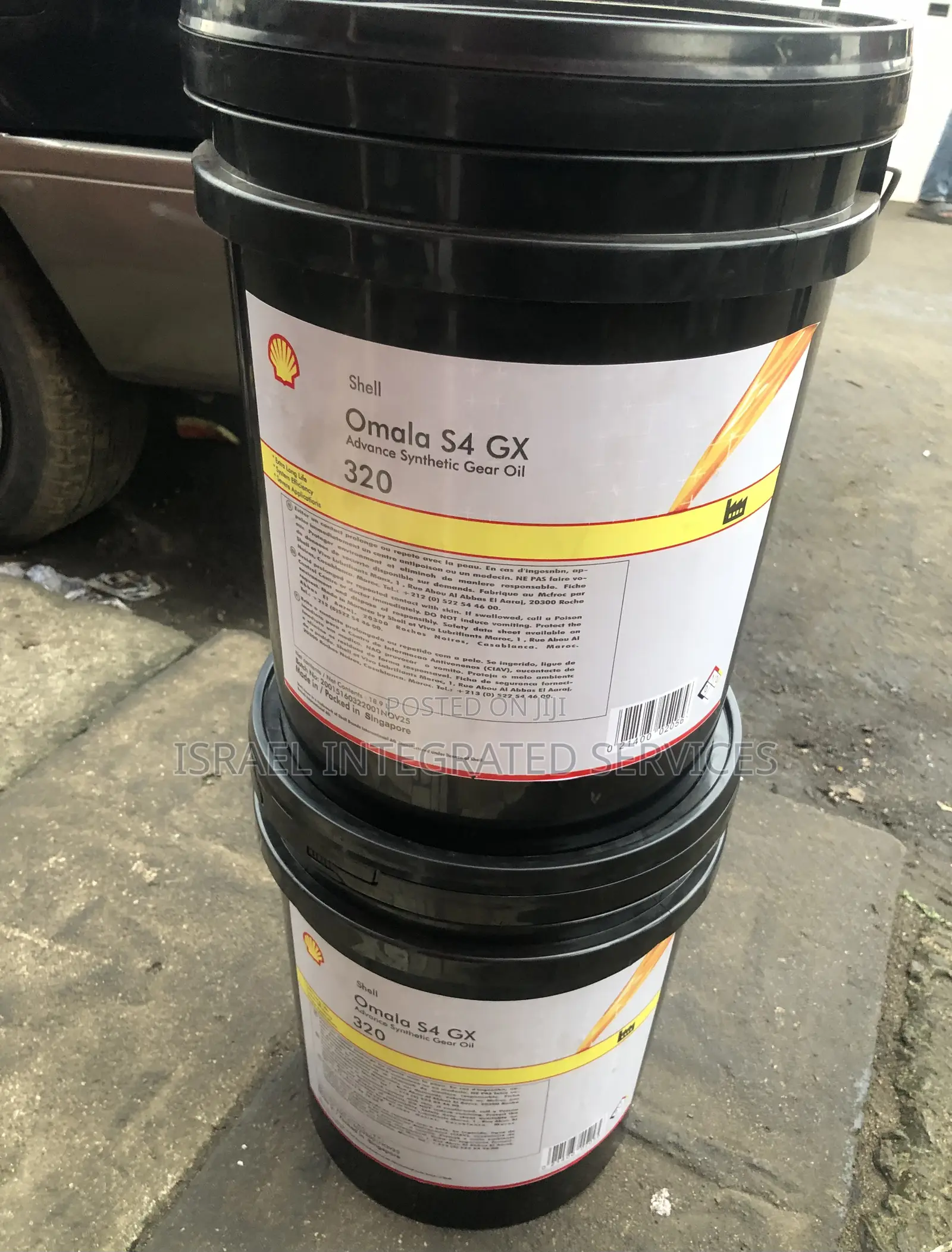 Shell Omala S4 Gx 320 Synthetic Gear Oil Heavyduty Industrial Gear Oil