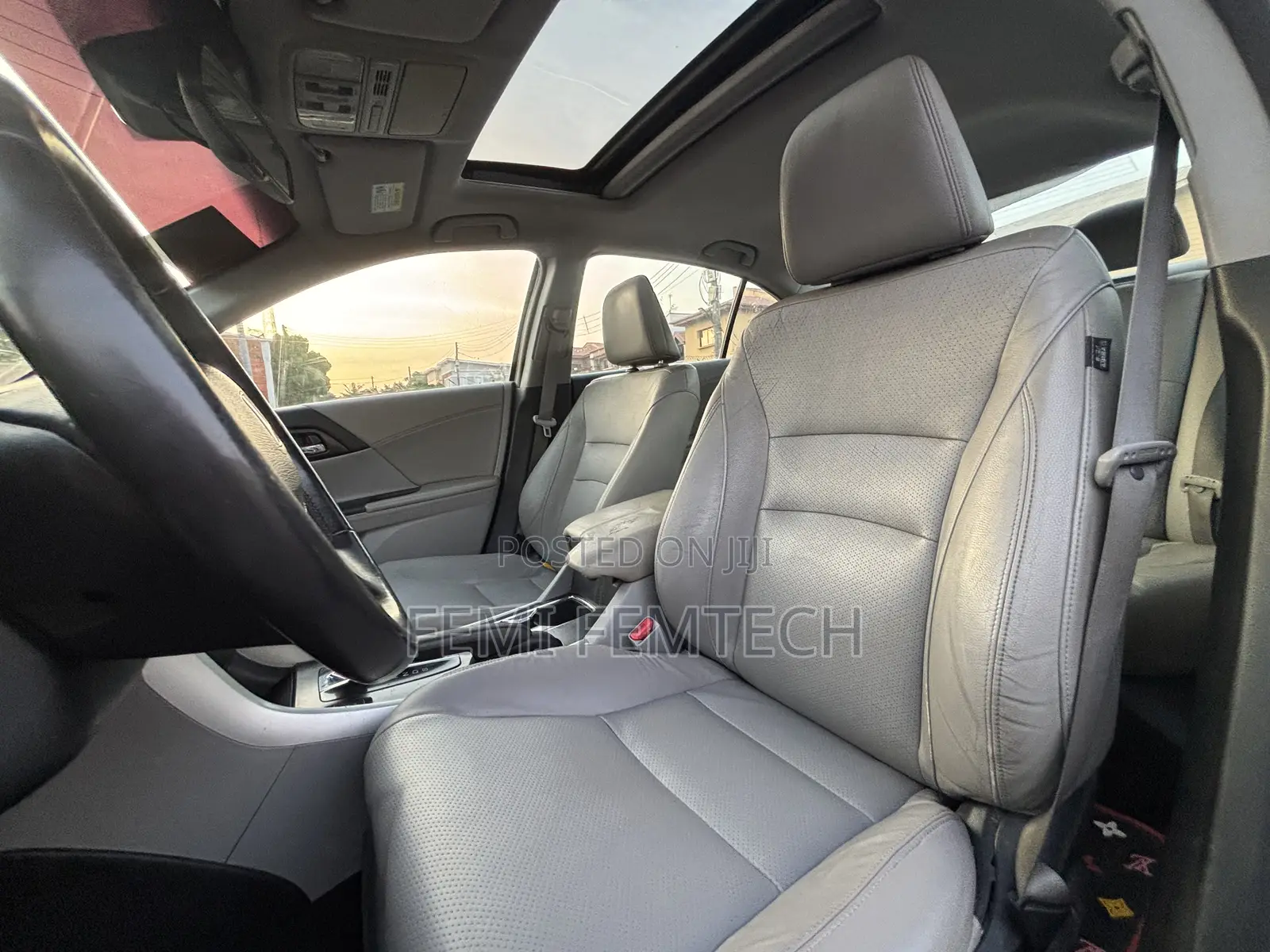 Honda Accord EX-L V-6 4dr Sedan FWD (3.5L 6cyl 6A) 2013 Gray