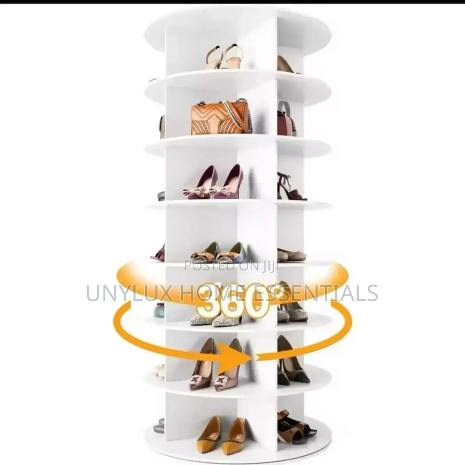 360° Rotating Shoe Rack
