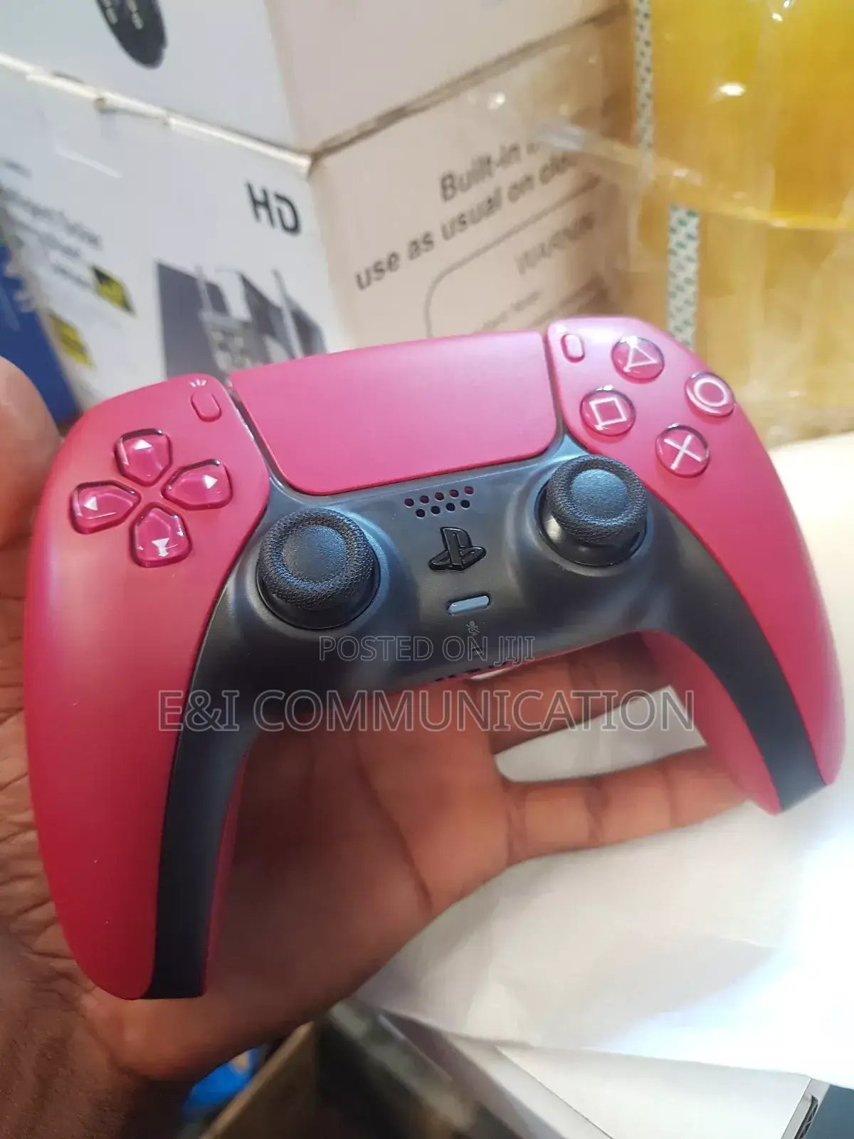Red Color Ps5 Pad Controller