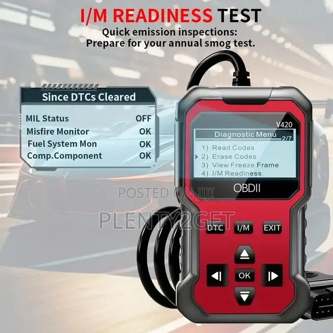 Obdii Diagnostic Tool for Cars: Code Reader Engine Fault Scanner