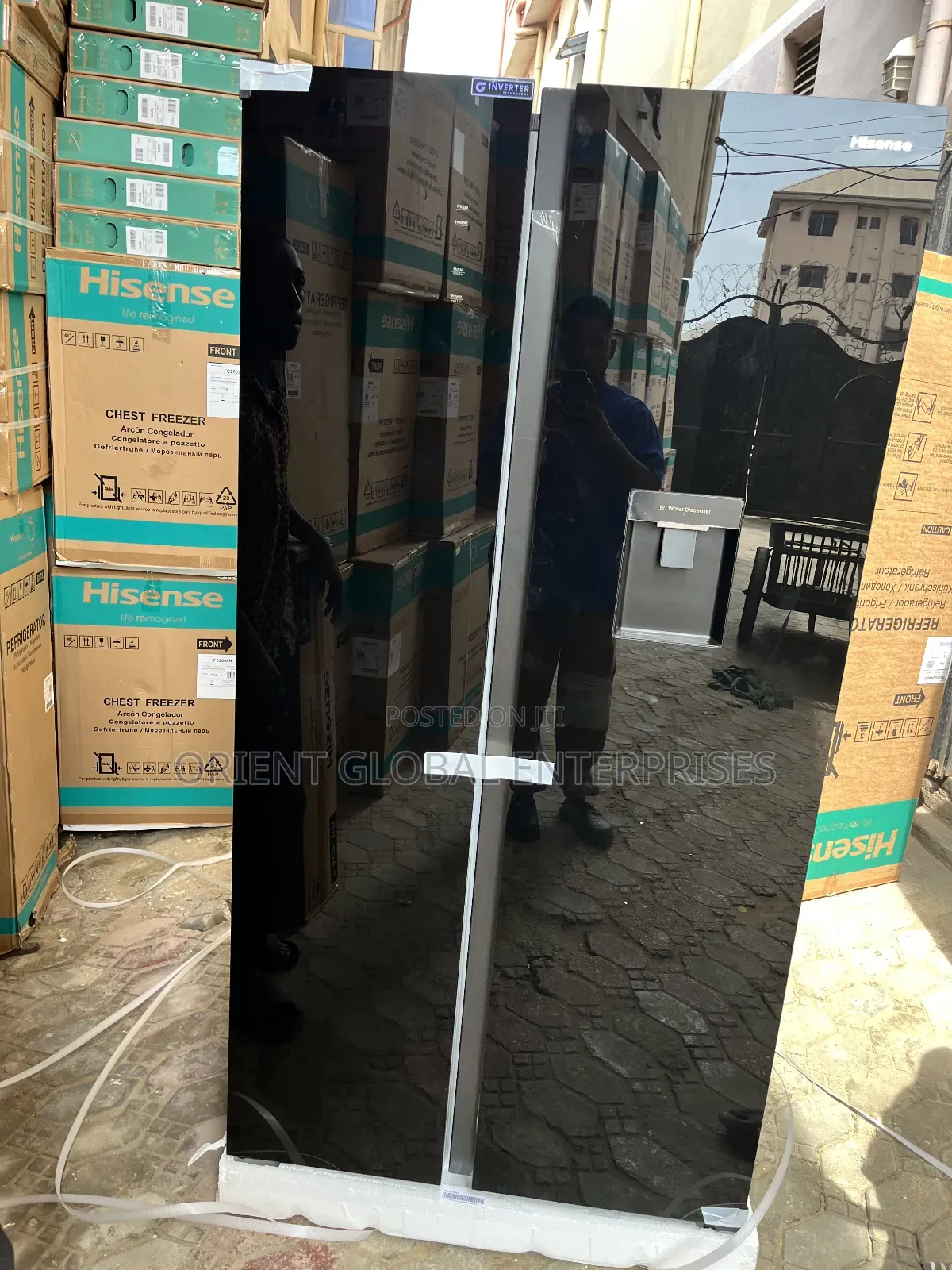 Hisense 529l Luxury Glass Door Refrigerator
