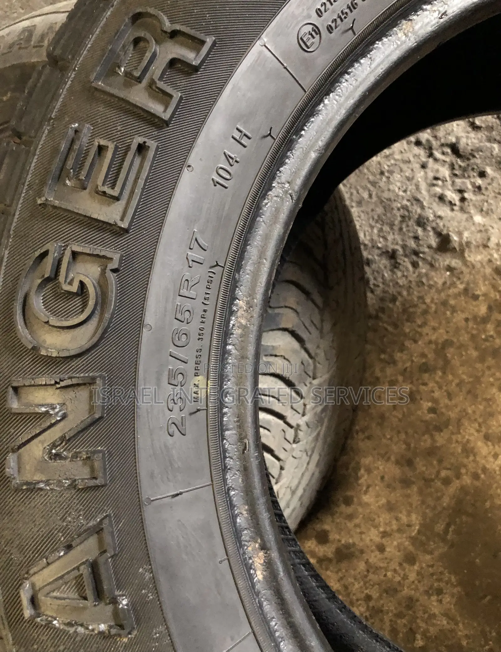 Belgium Grade 1 Tire Very Strong Tires