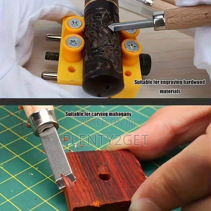12pcs Professional Wood Carving Chisel Set