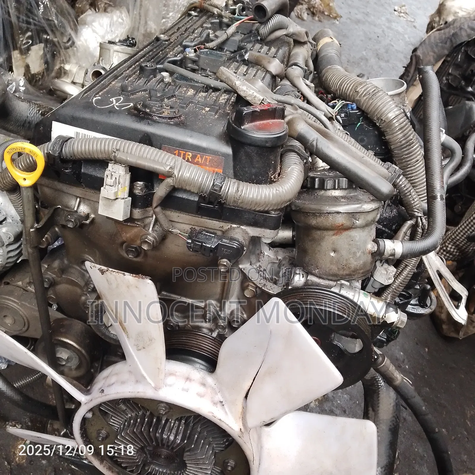Toyota Hiace Bus Engine.