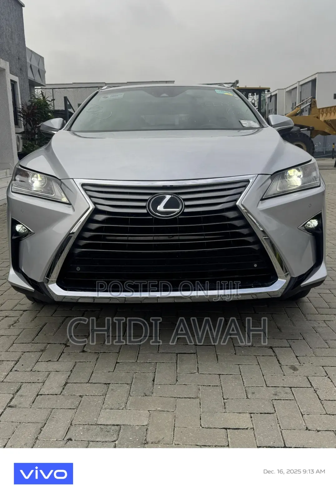Lexus RX 350 2017 Silver