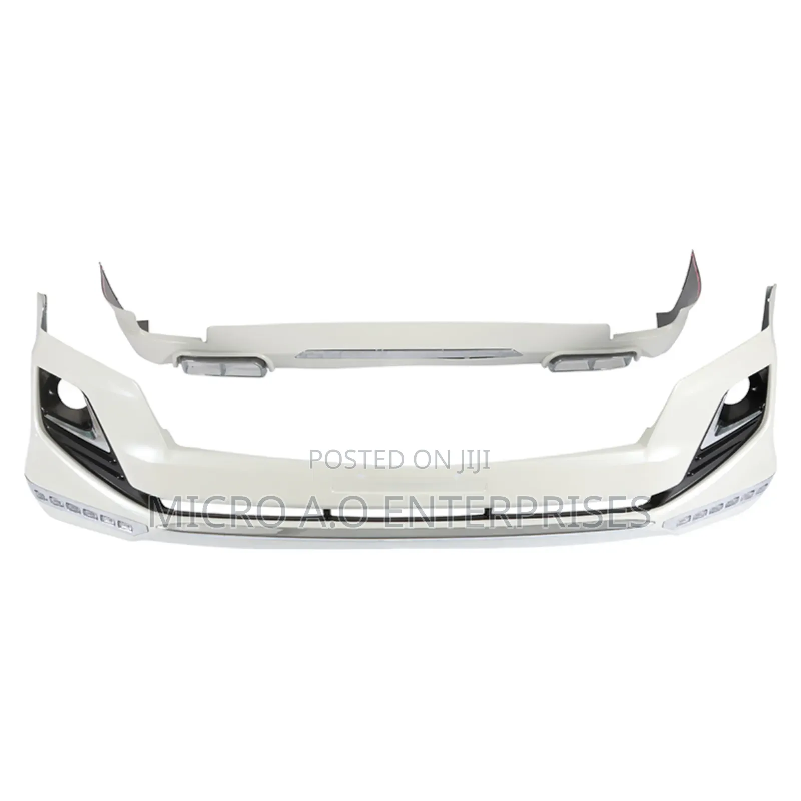 Fromr and Back Bumper Spoiler Prado 2015
