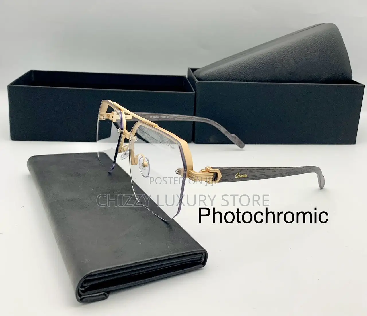 Photochromic Quality Luxury Men Sunglasses