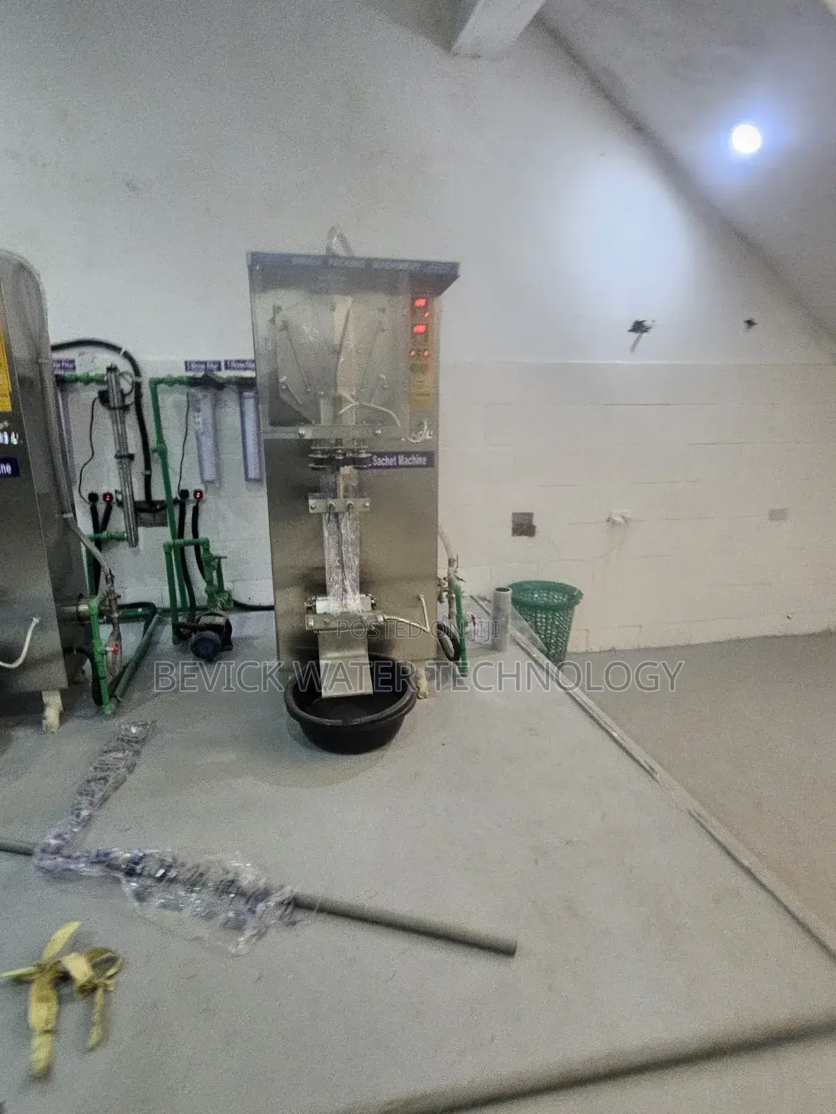 Complete Sachet Water Factory Setup – Start Production Immediately