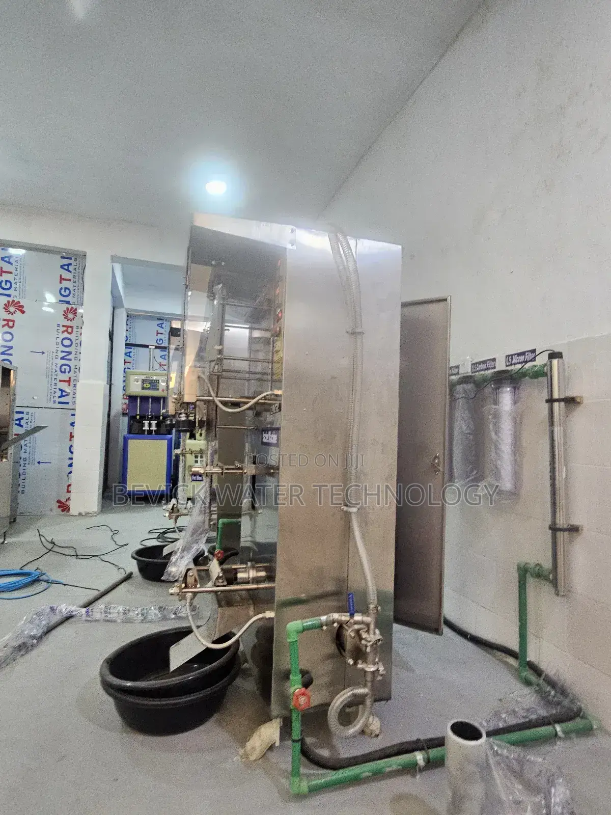 Complete Sachet Water Factory Setup – Start Production Immediately