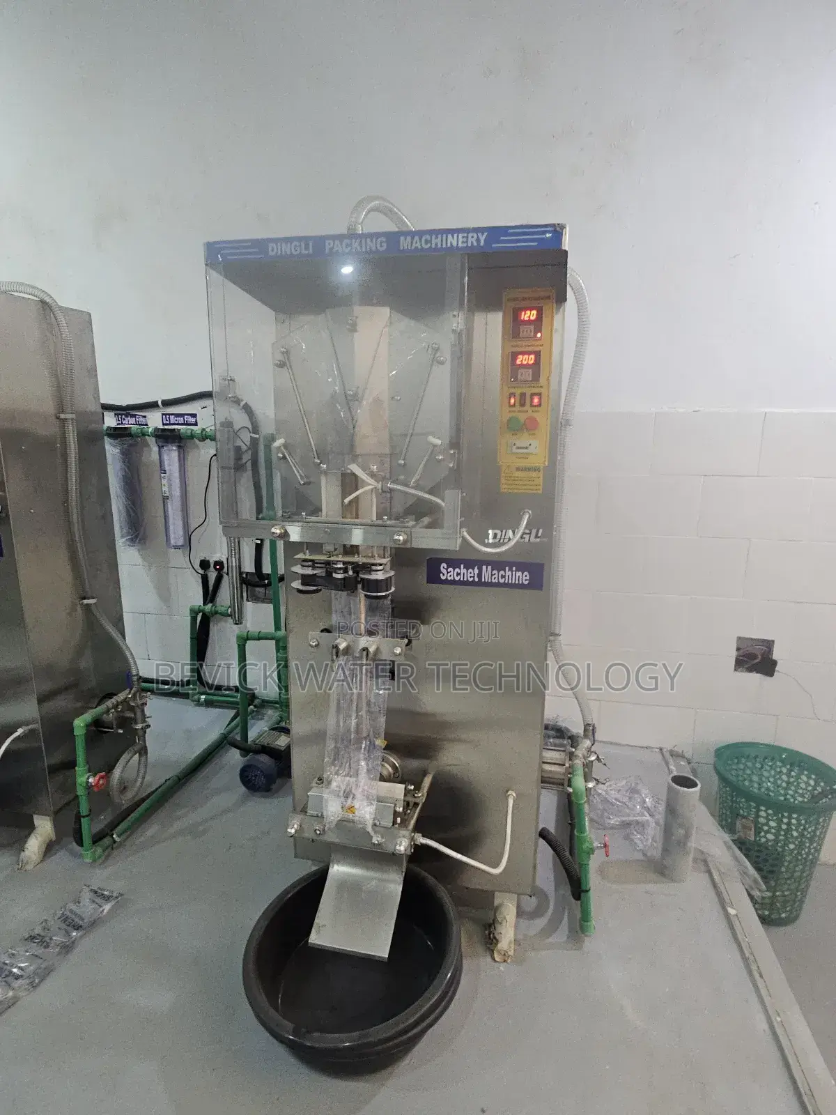 Complete Pure Water Factory Setup for Startups