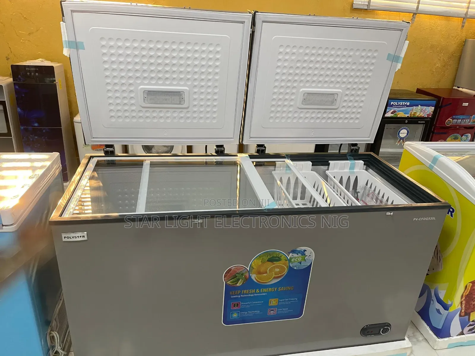 725 Liters Freezer Polystar
