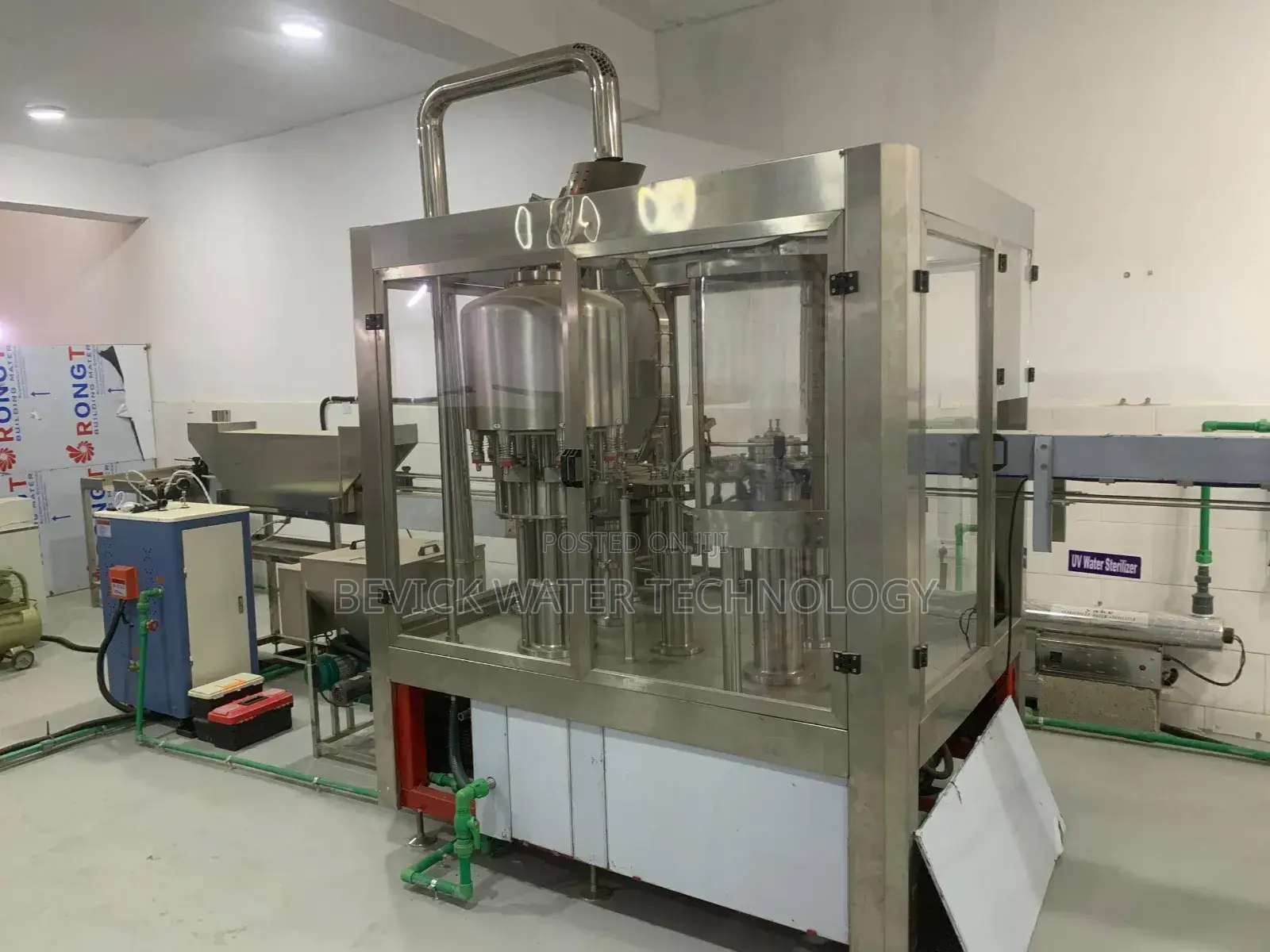 Complete Bottled Water Factory Setup