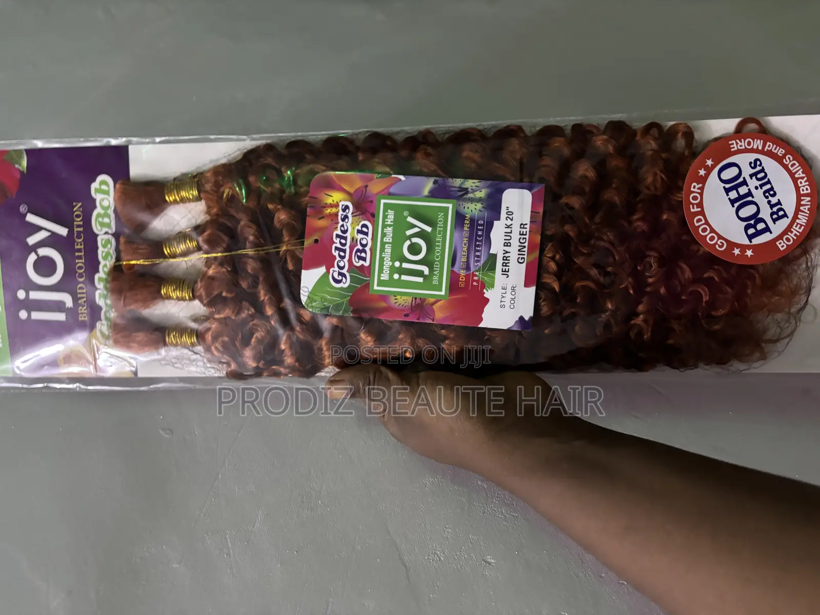 Ijoy - Boho Braids! Human Hair Bulk Extension