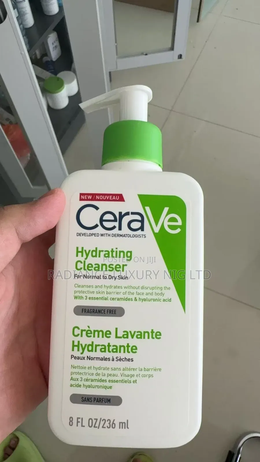 Cerave Foaming Cleanser for Normal to Oily Skin. 16fl Oz 473/236ml