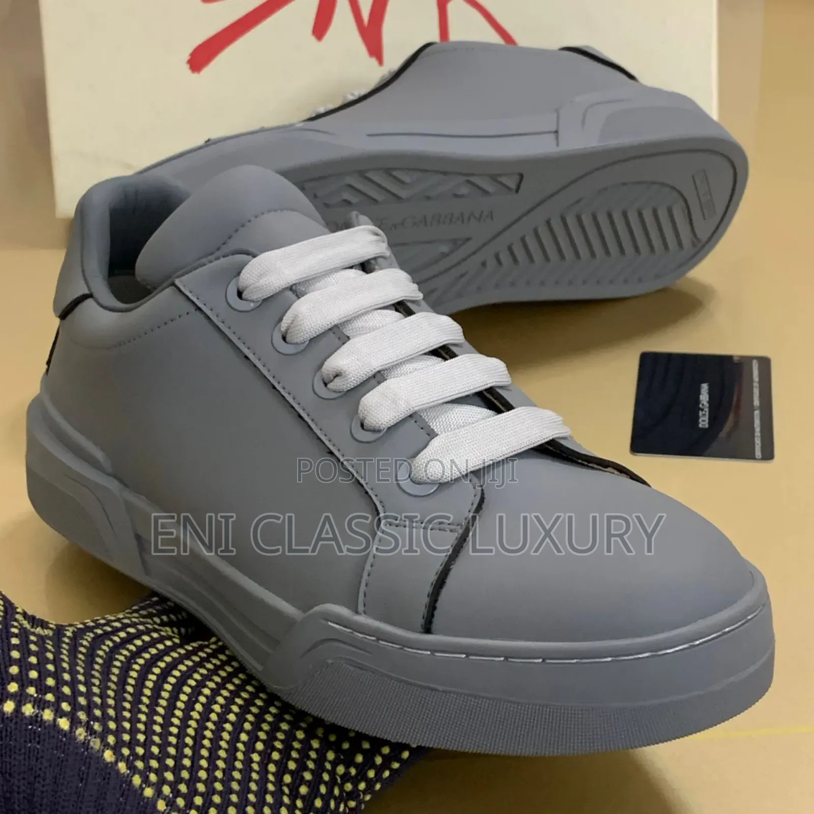 Top Quality Luxury Men's Sneakers Dolce and Gabbana Well Banded