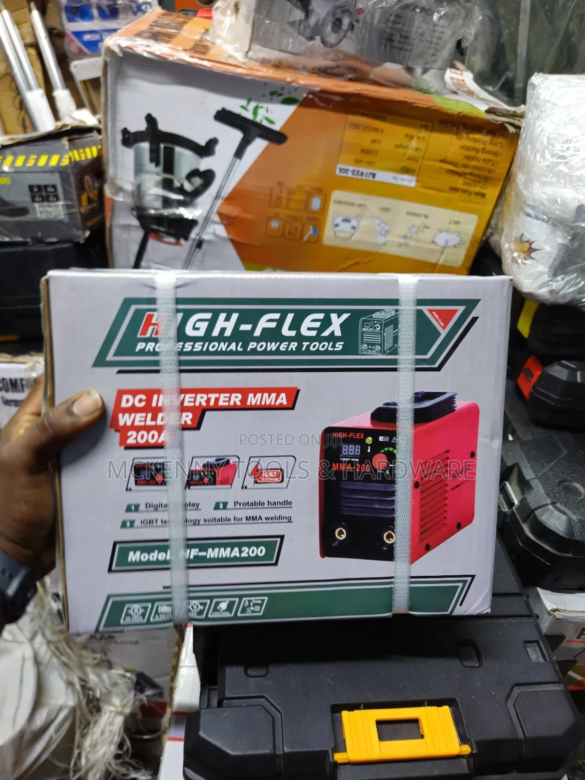 Mini High-flex Hf-mma200 Dc Inverter Mma Welder.
