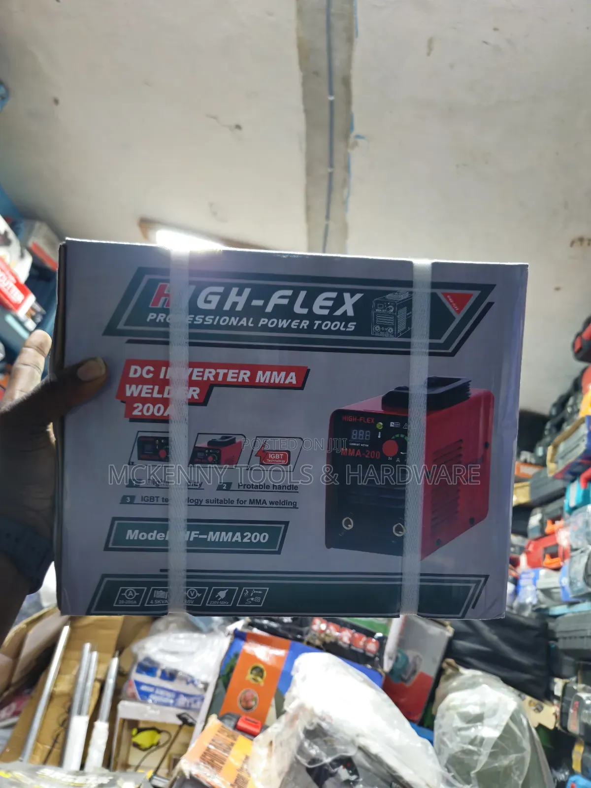 Mini High-flex Hf-mma200 Dc Inverter Mma Welder.