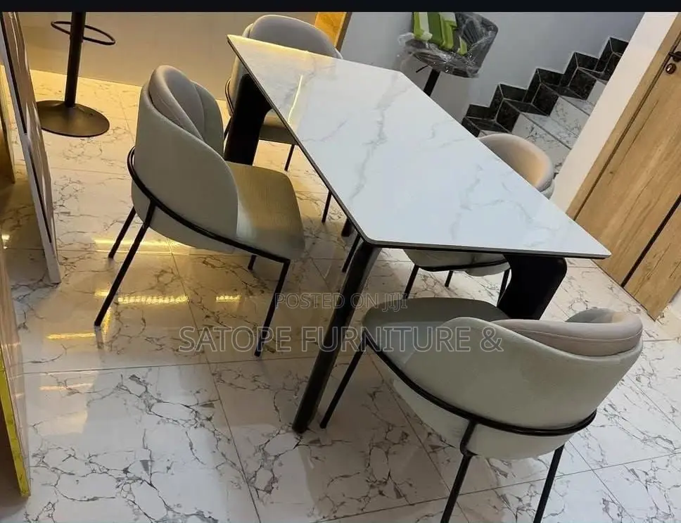 Elegant Design Dining Chair and Table
