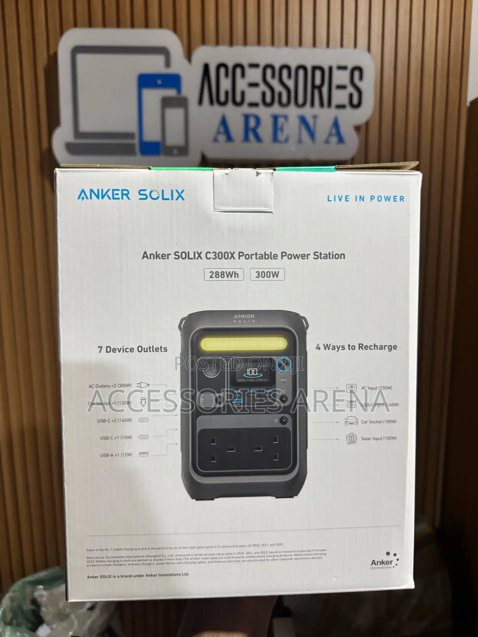 Anker Solix C300x Portable Power Station