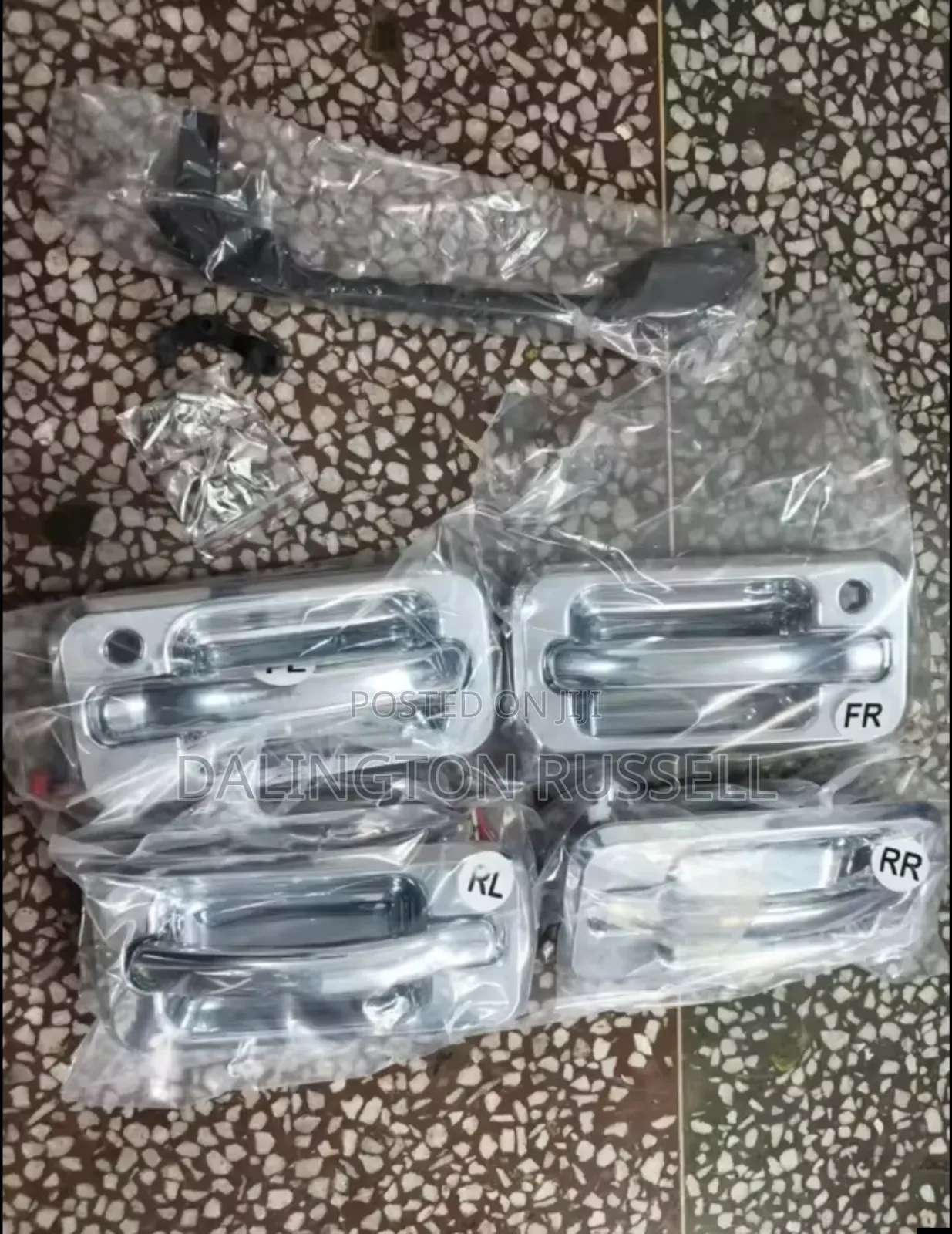 Hummer H2 Door Handle Silver