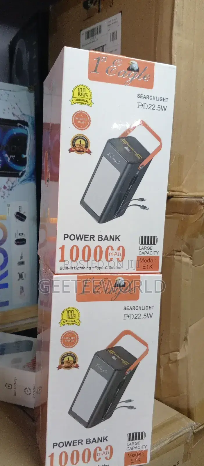 1st Eagle Power Bank 100000mah Eik