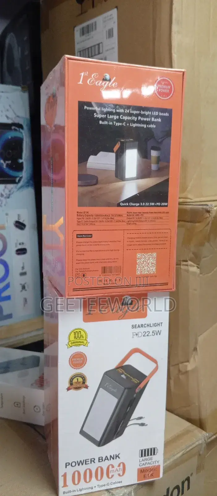 1st Eagle Power Bank 100000mah Eik