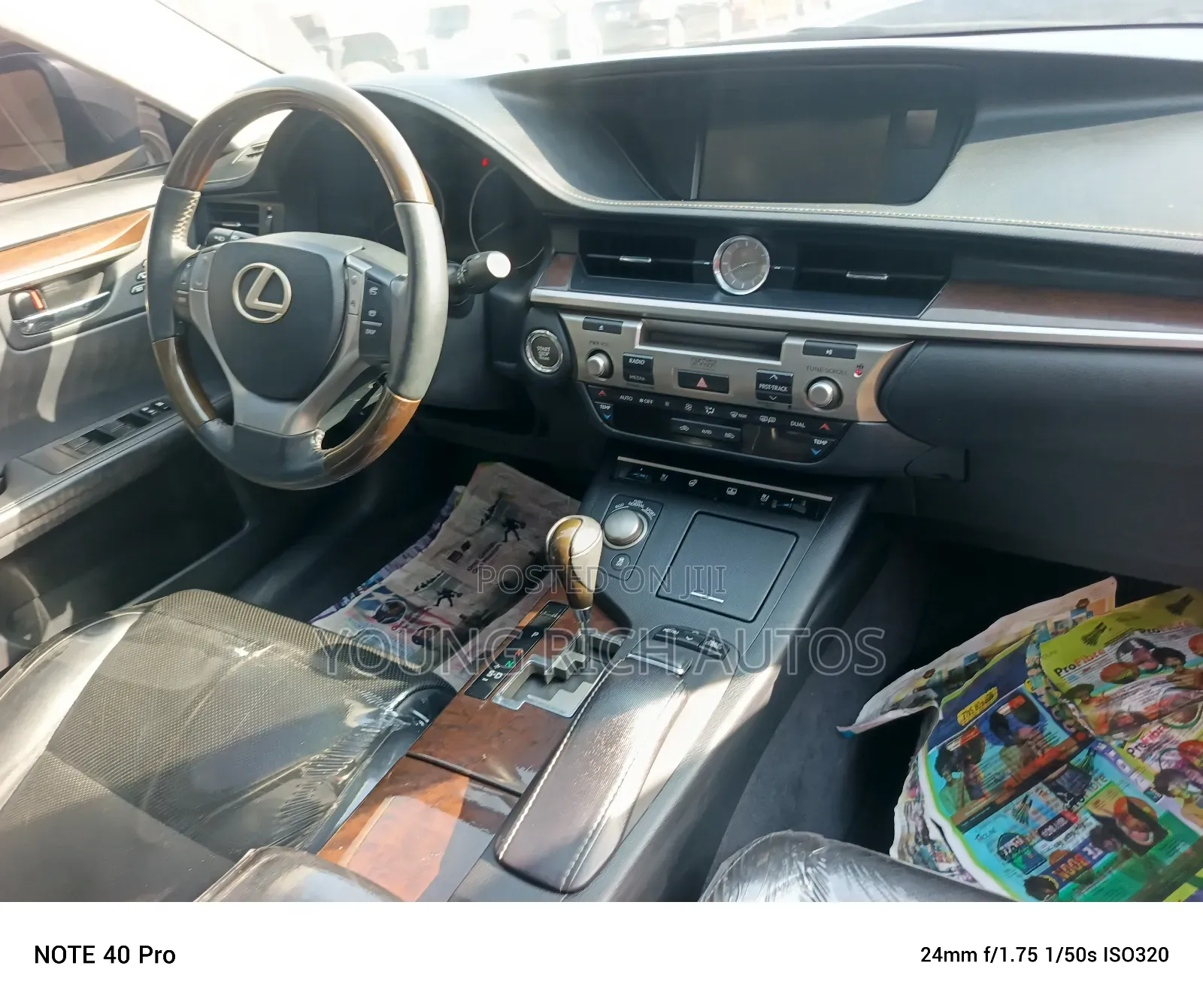Lexus ES 2014 Gray