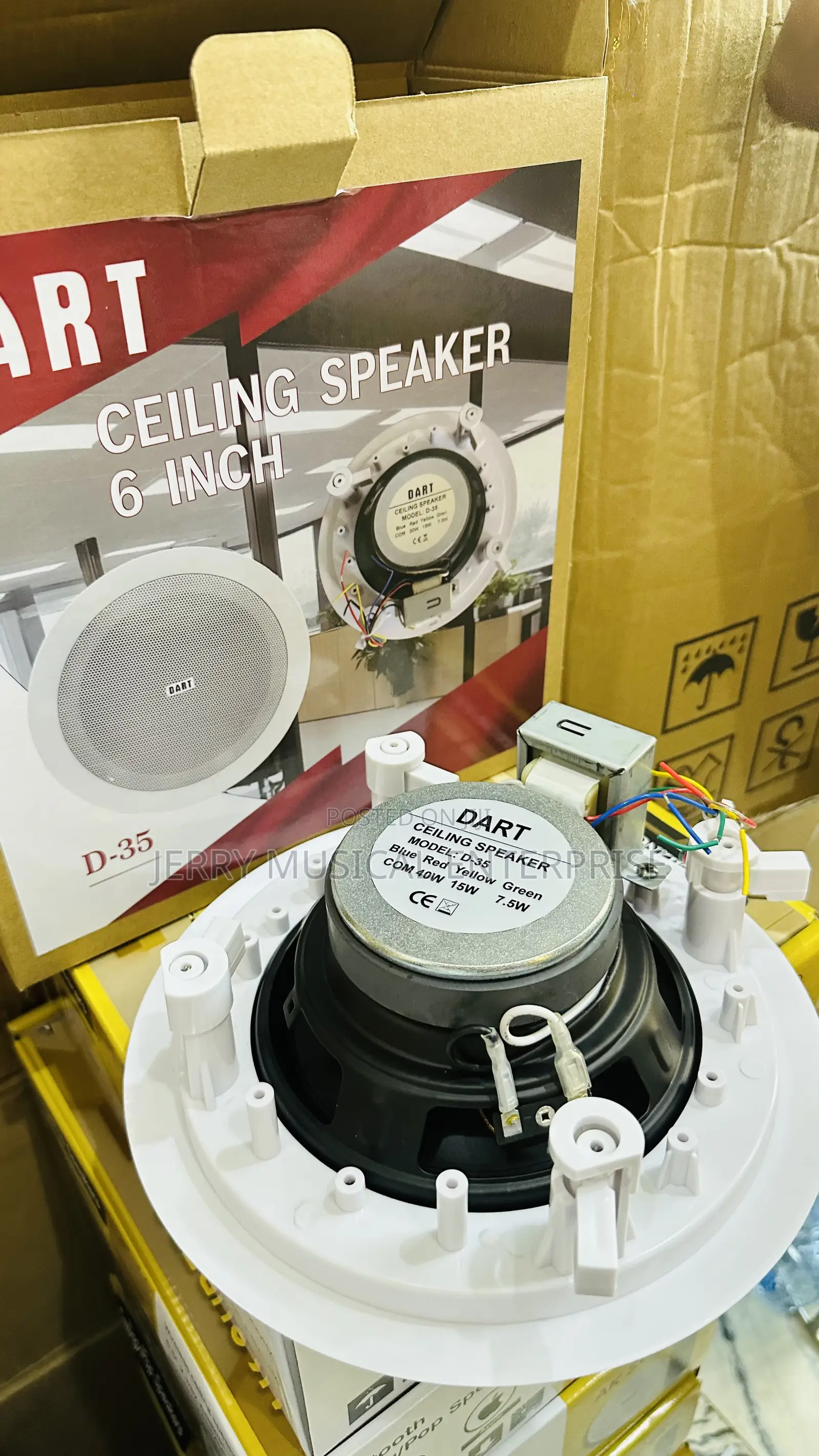 40watts Dart Ceiling Speakers
