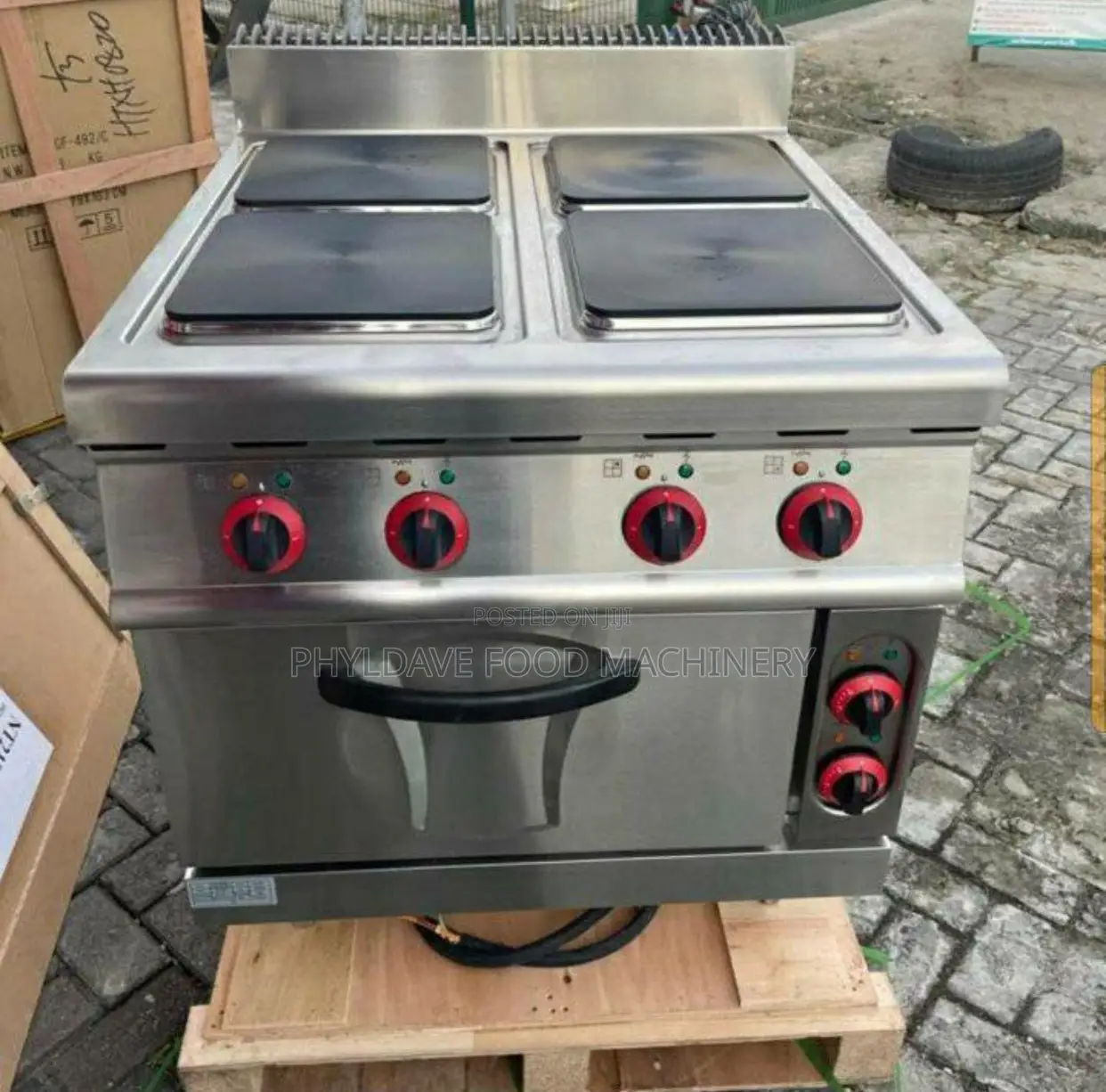4 Burner Hot Plate