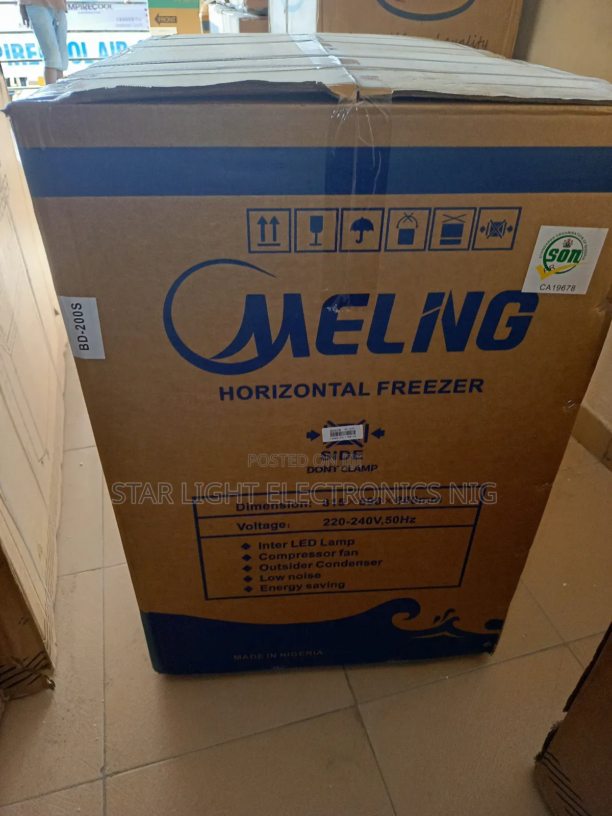 Chest Freezer Model 200s
