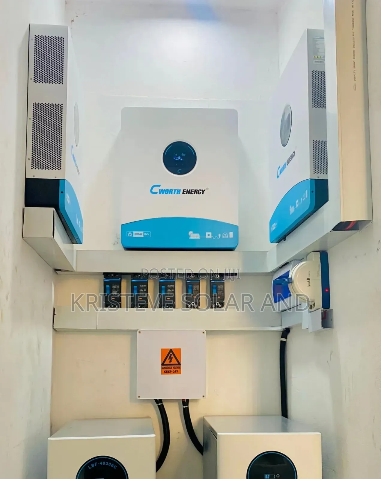 6kva Cworth Hybrid Inverter – Smart Solar Backup Power Solution