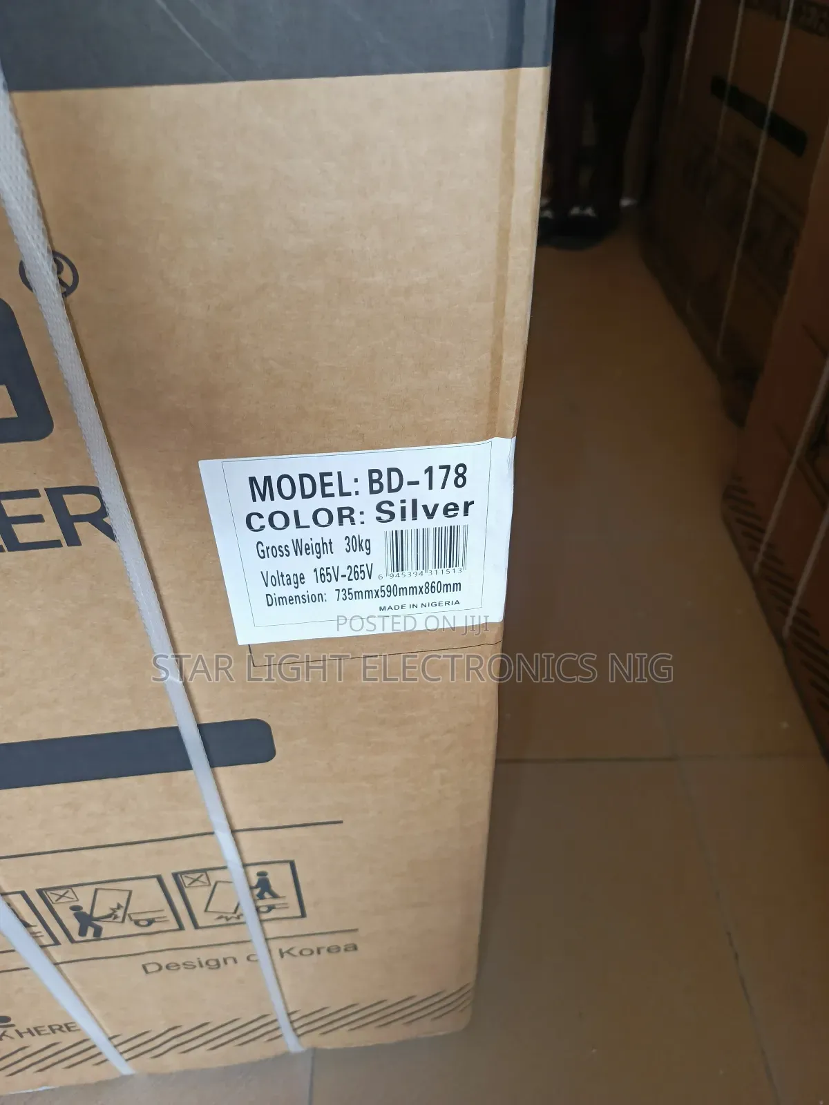 178 Liters Chest Freezer