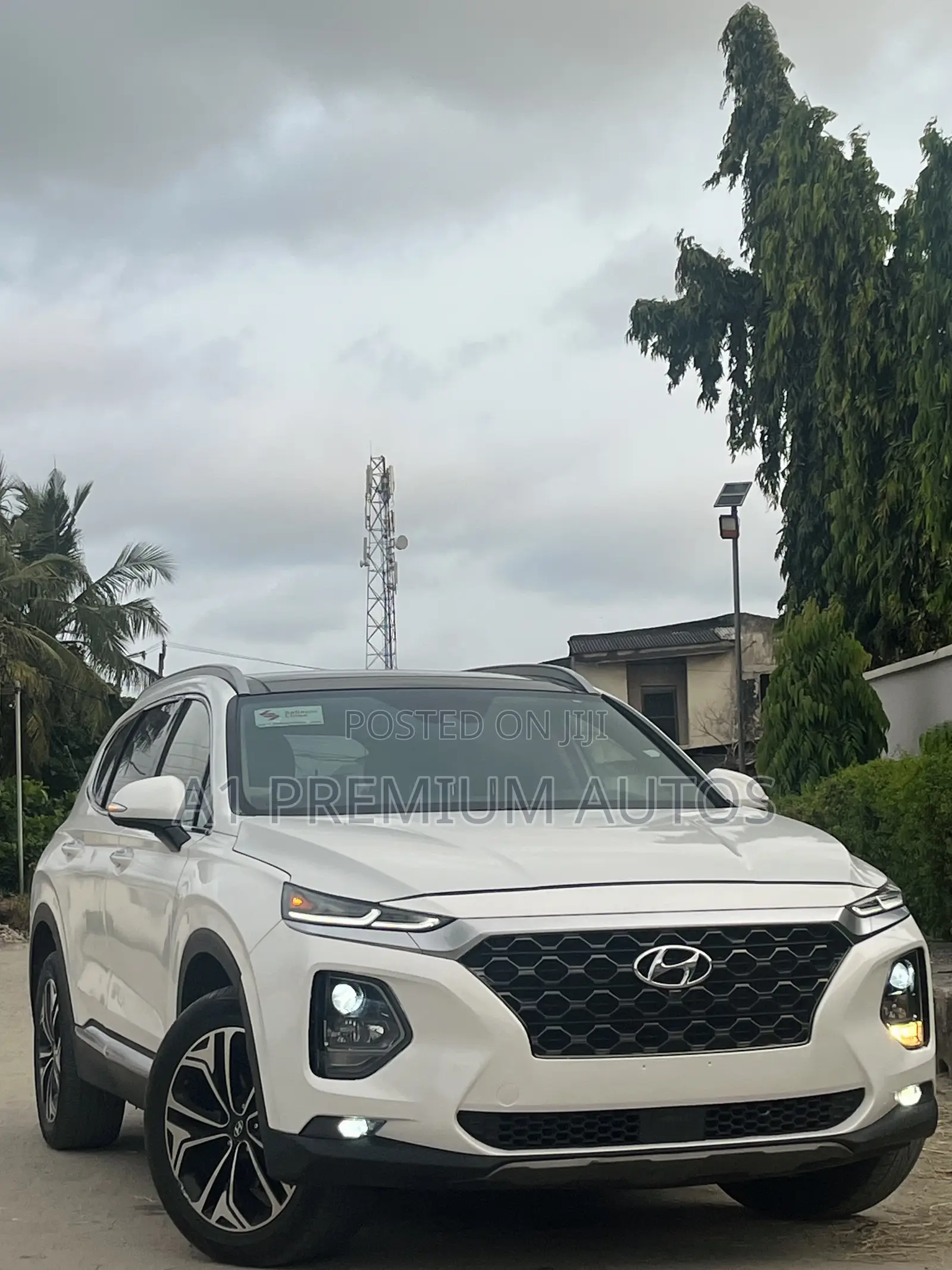Hyundai Santa Fe Limited 2.0T AWD 2019 White