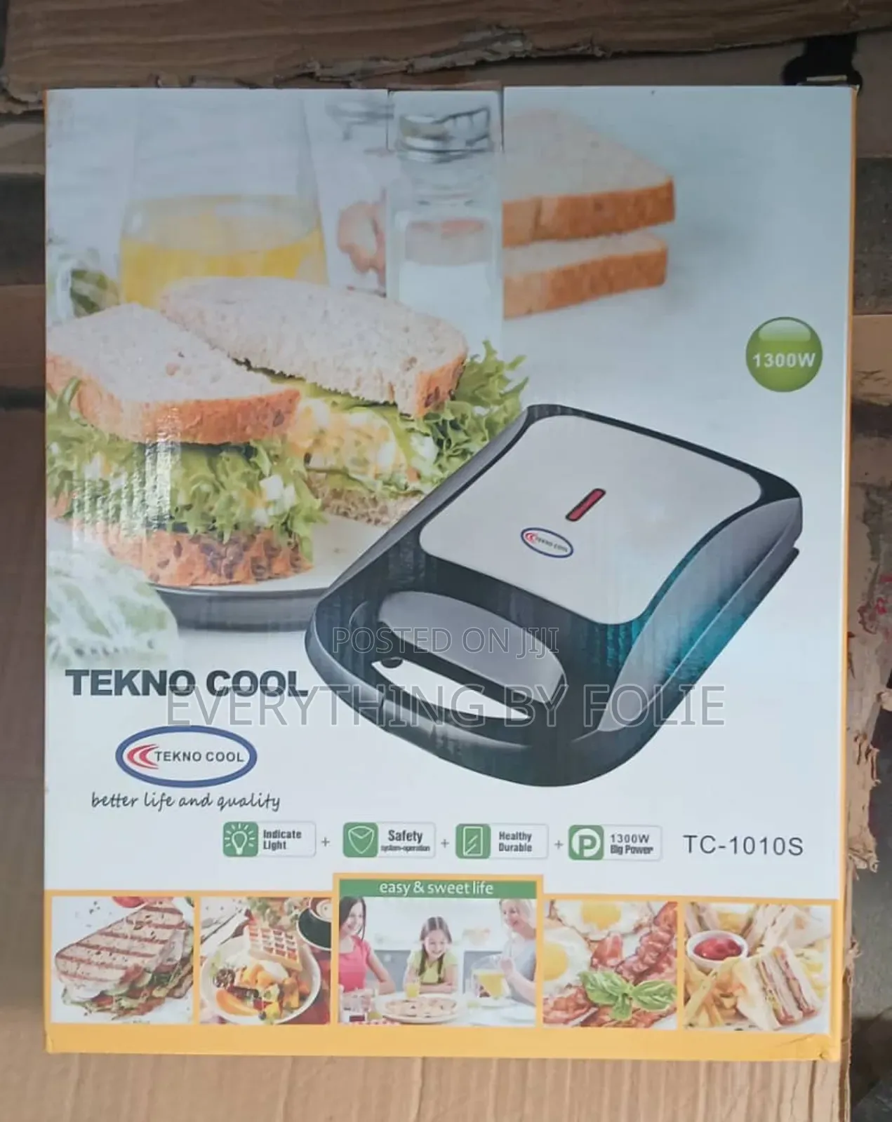4 Face Electric Toast Bread