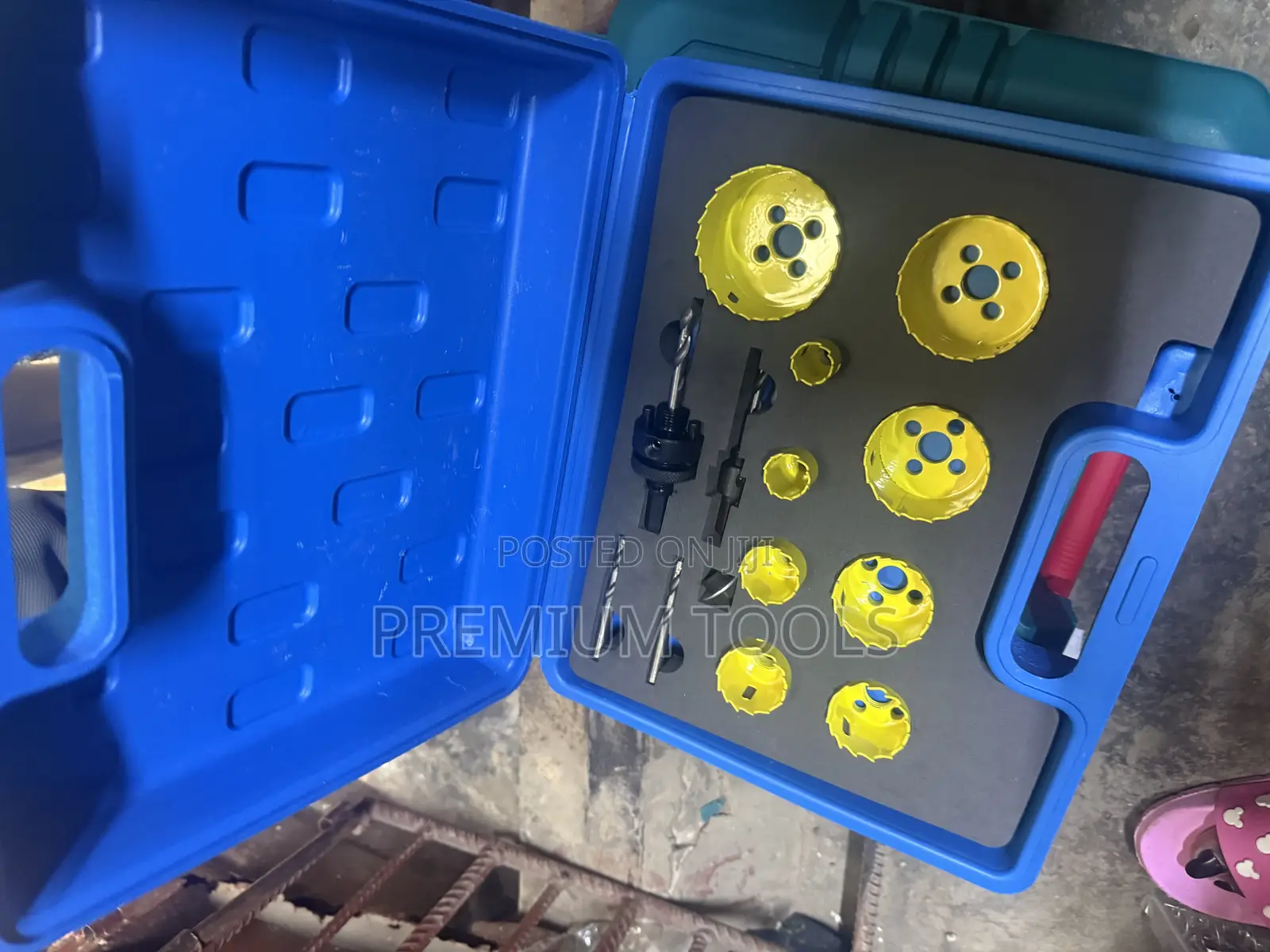 Metallic Bi Metal Hole Saw Kit