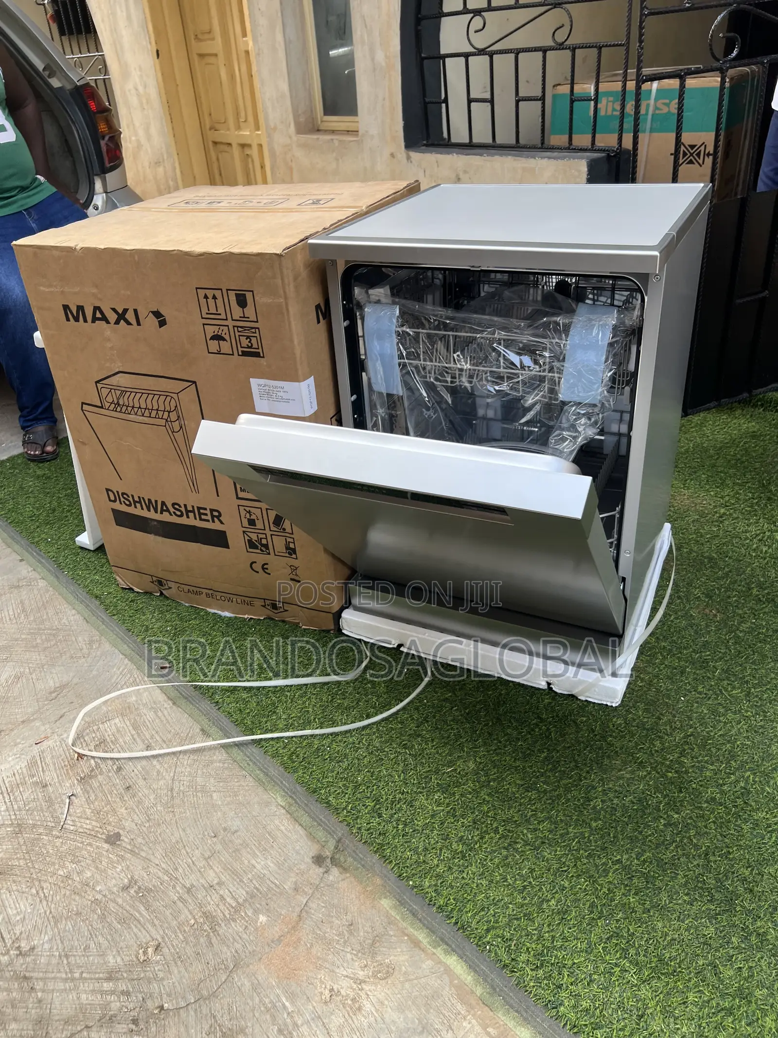 Maxi Wqp12-5201m Automatic Dishwasher for Home Use