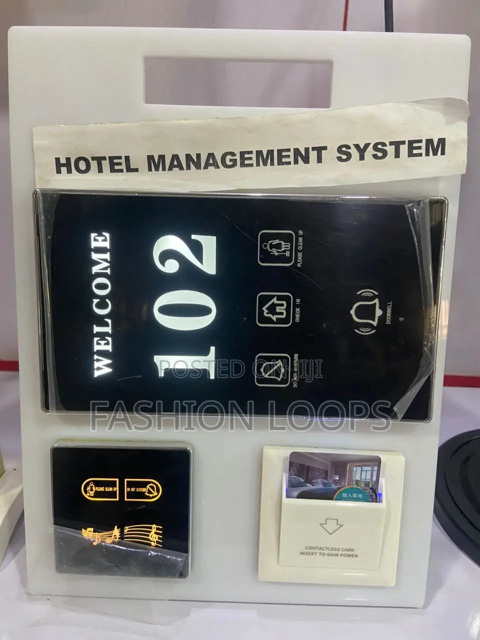 Hotel Room Number Plate. Complete Set