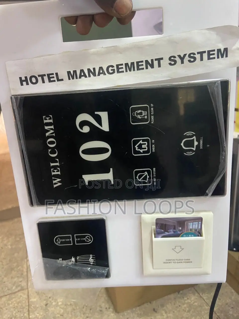 Hotel Room Number Plate. Complete Set