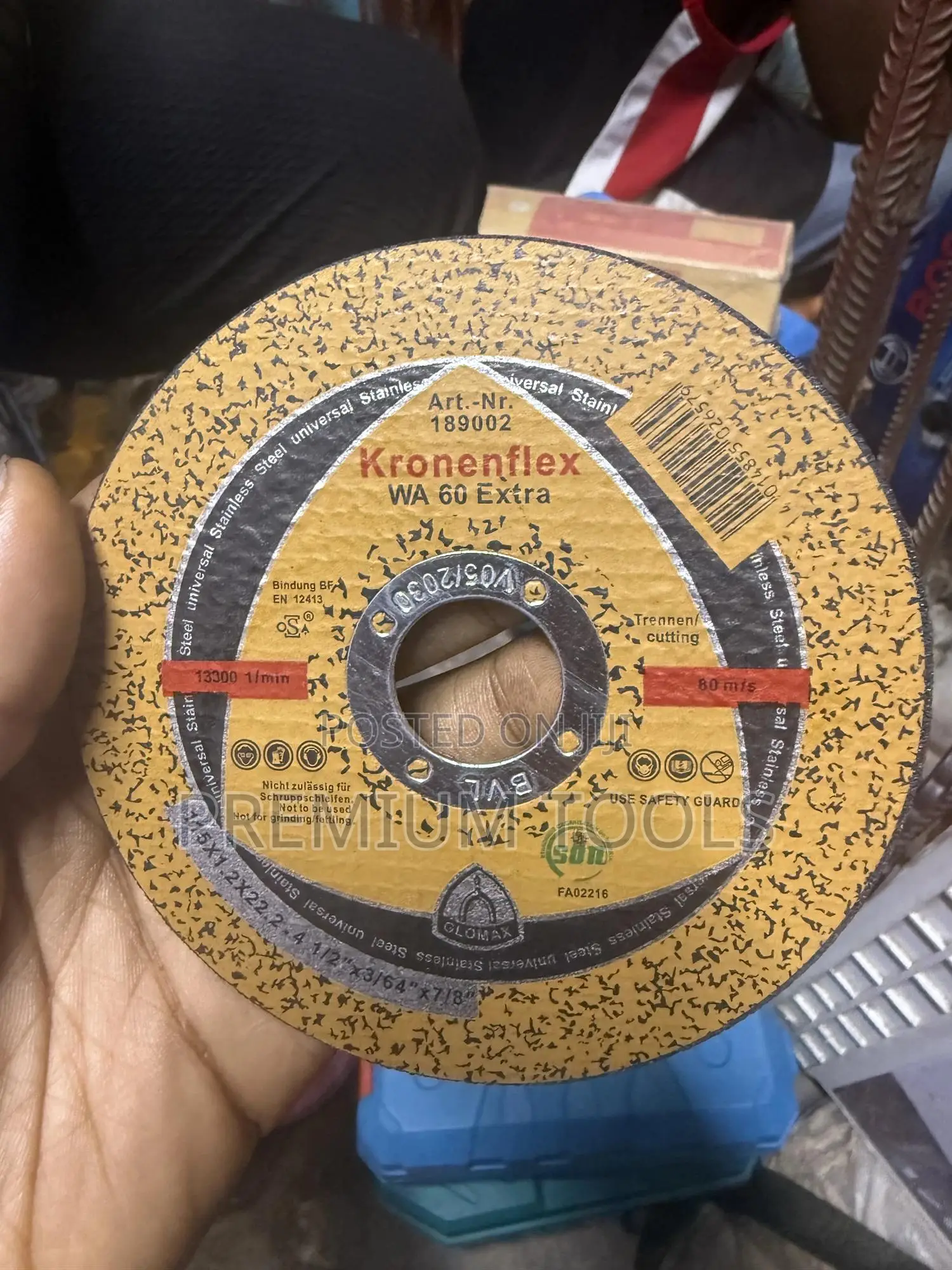 Kronenflex Universal Cutting Disc for Steel and Stainless Steel