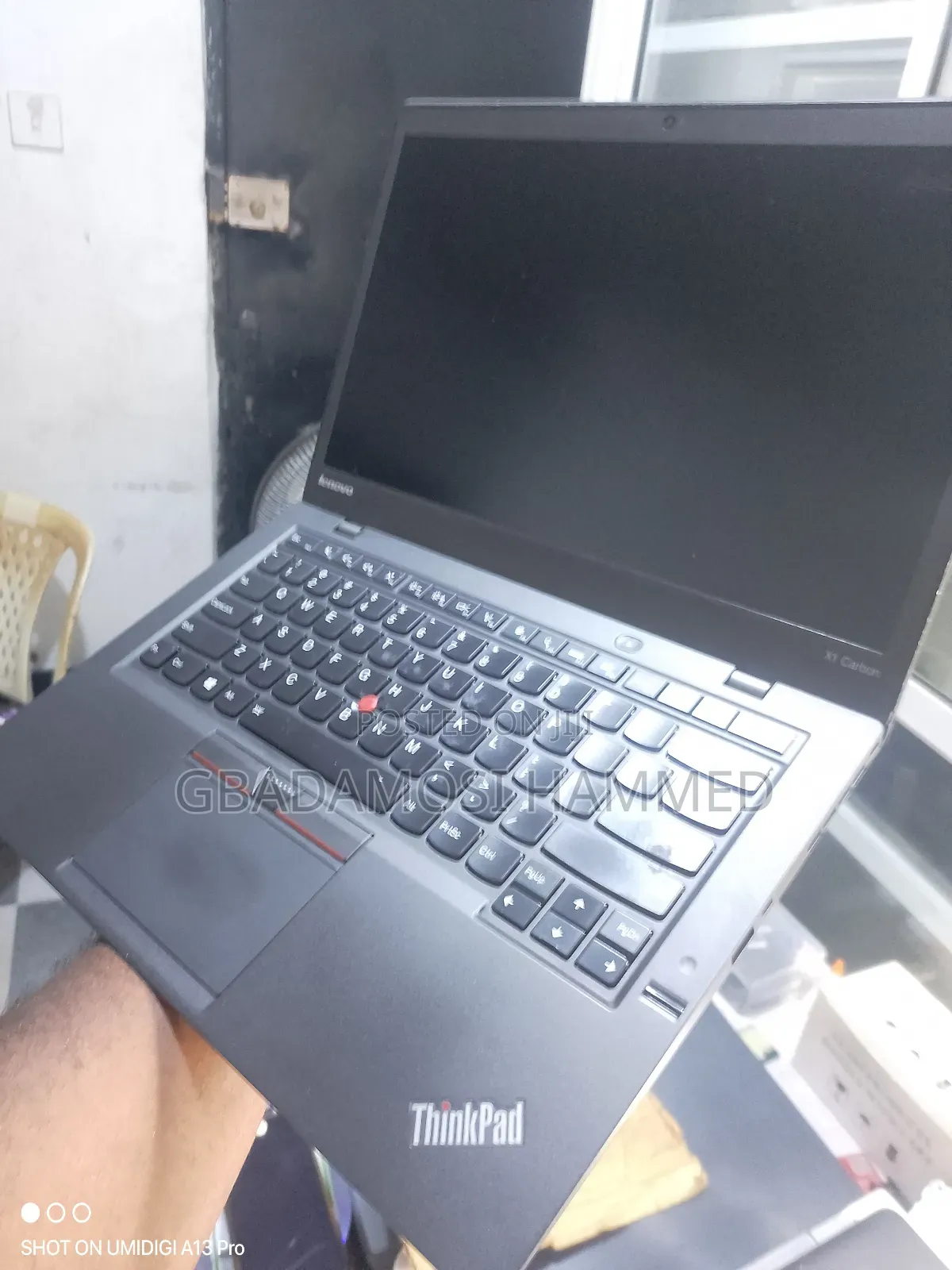 Laptop Lenovo ThinkPad X1 Carbon 8GB Intel Core I5 SSD 256GB