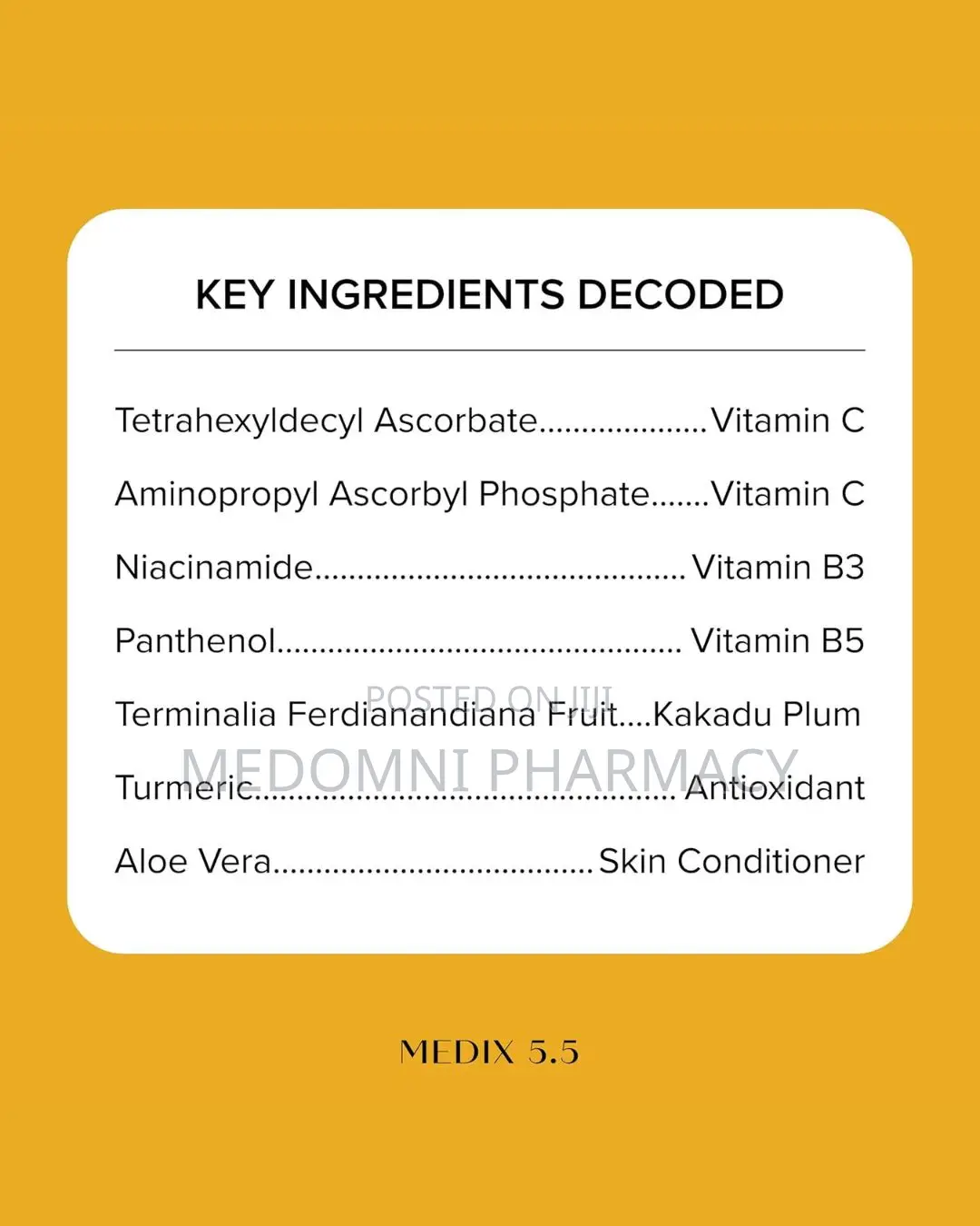 Medix 5.5 Radiant Glow Vitamin C Body Wash With Niacinamide – 15 Fl Oz